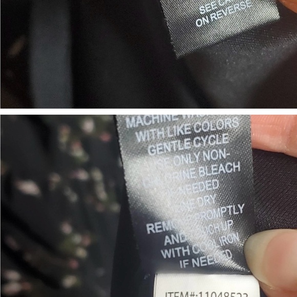 Torrid Black Floral Print Chiffon Ruffled Wrap Dress Size 2 / 2X Mini Flowy - Picture 6 of 11